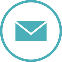 Mail Envelope Blue Line  Icon